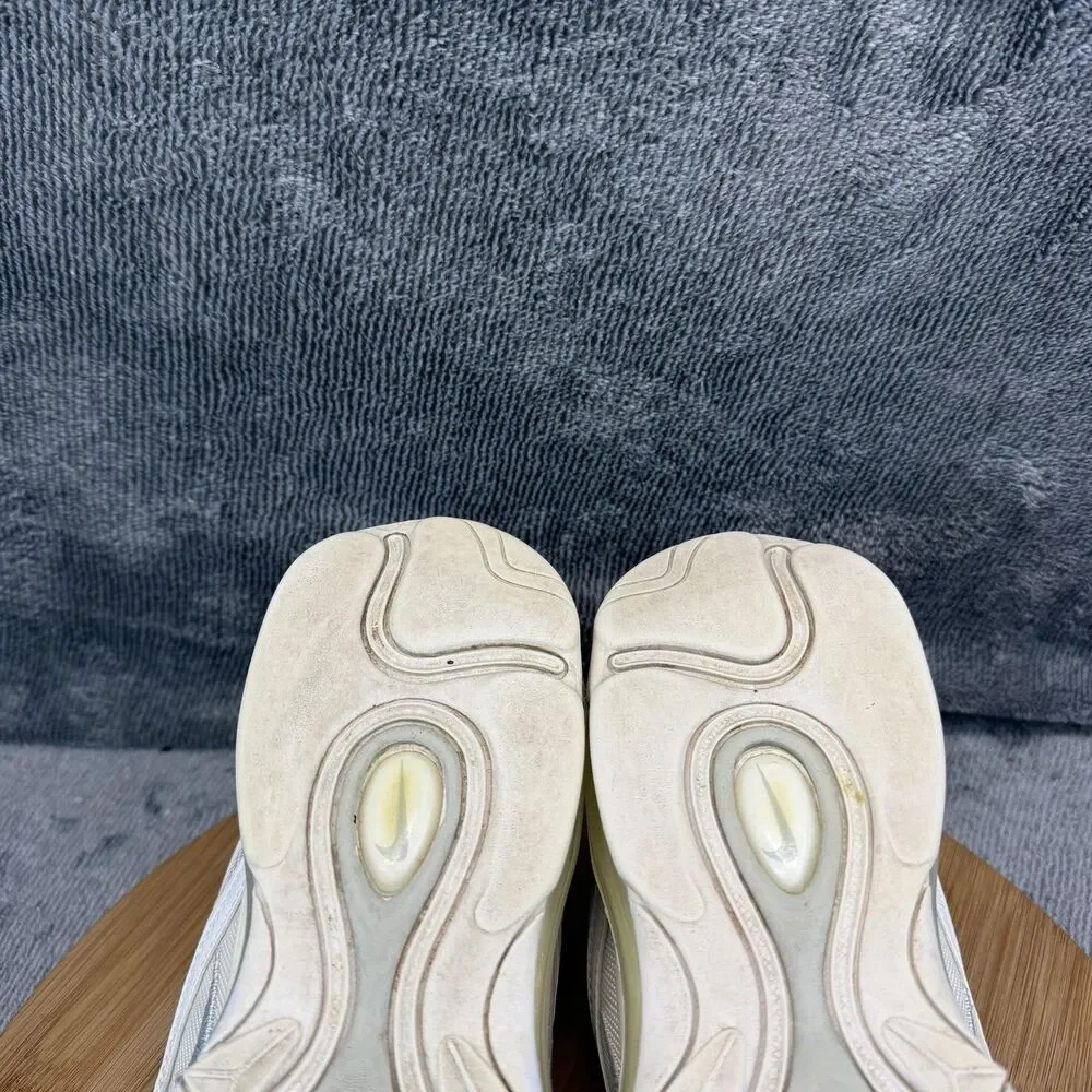 Nike Air Max 97 Shoes Womens Size 9.5 White Mesh Running Sneakers 921733-100